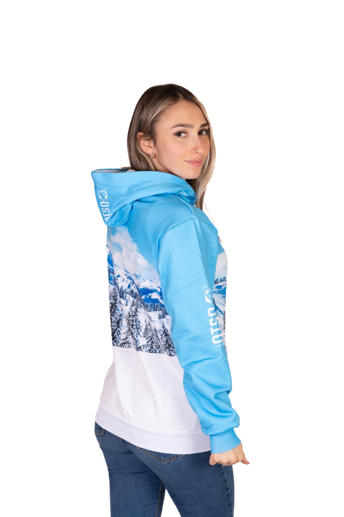 OTSO Hoodie - Snow Forest – Produktansicht 13