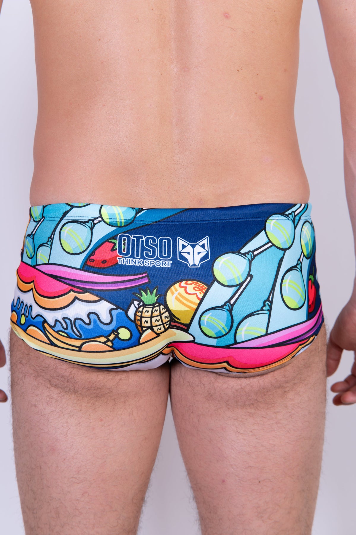 OTSO Herren Badehose Trunk - Chupa Chups Space – Produktansicht 12