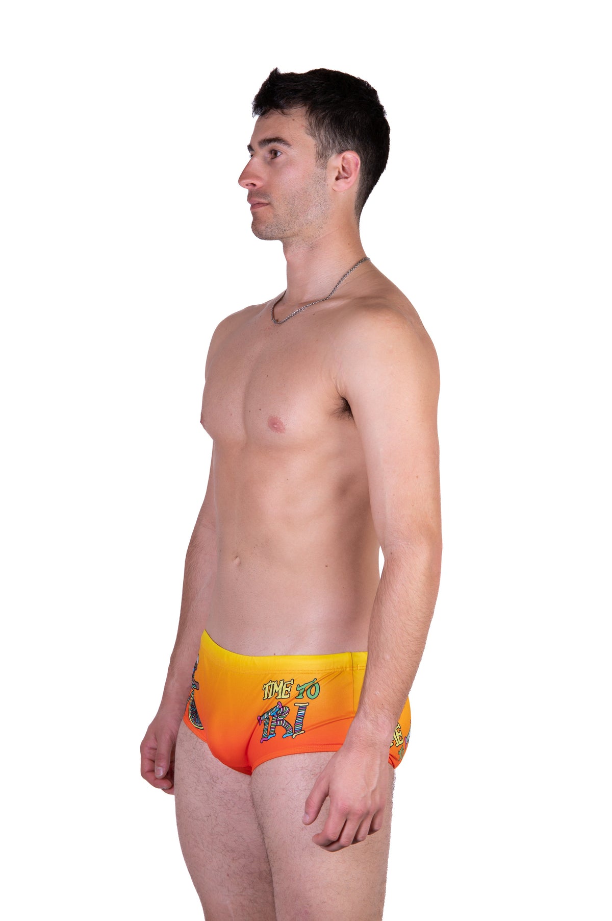 OTSO Herren Badehose Trunk - Time to tri Bike – Produktansicht 6