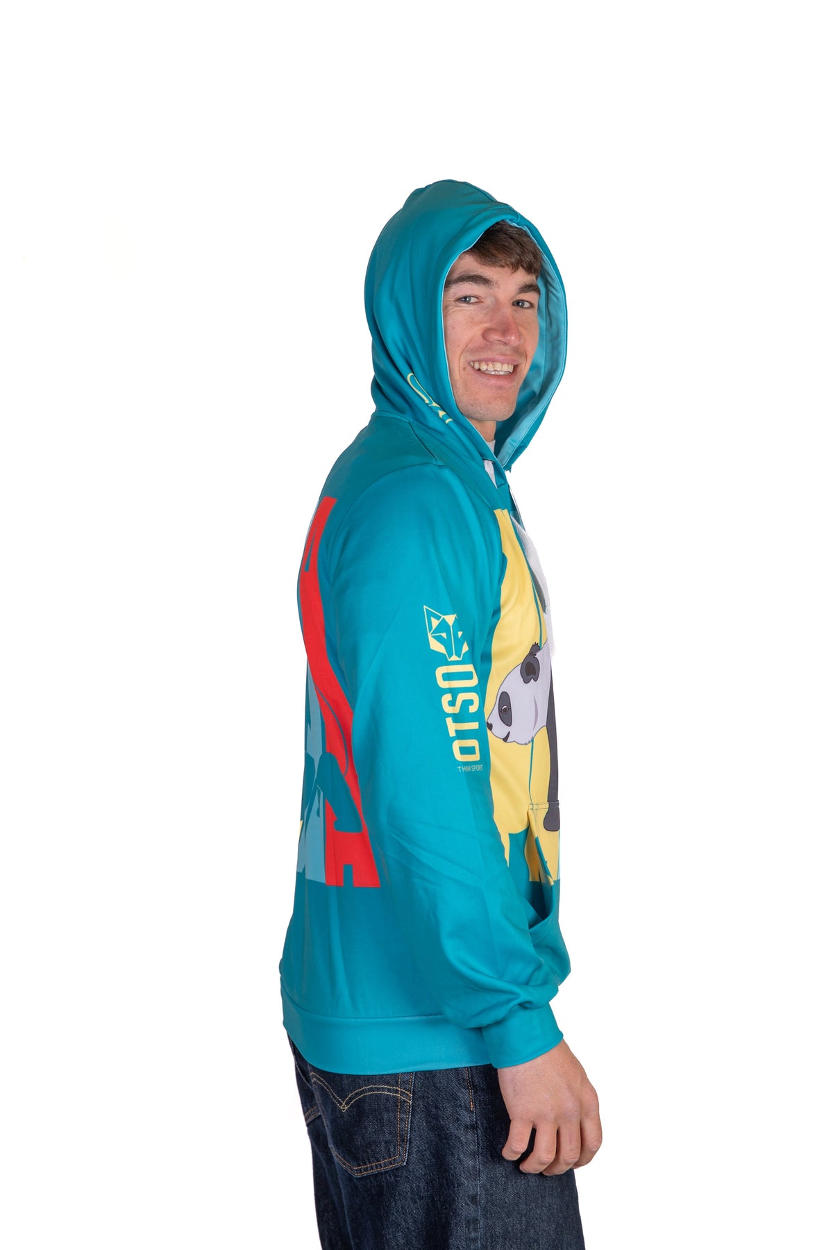 OTSO Hoodie - Emoji Panda – Produktansicht 7