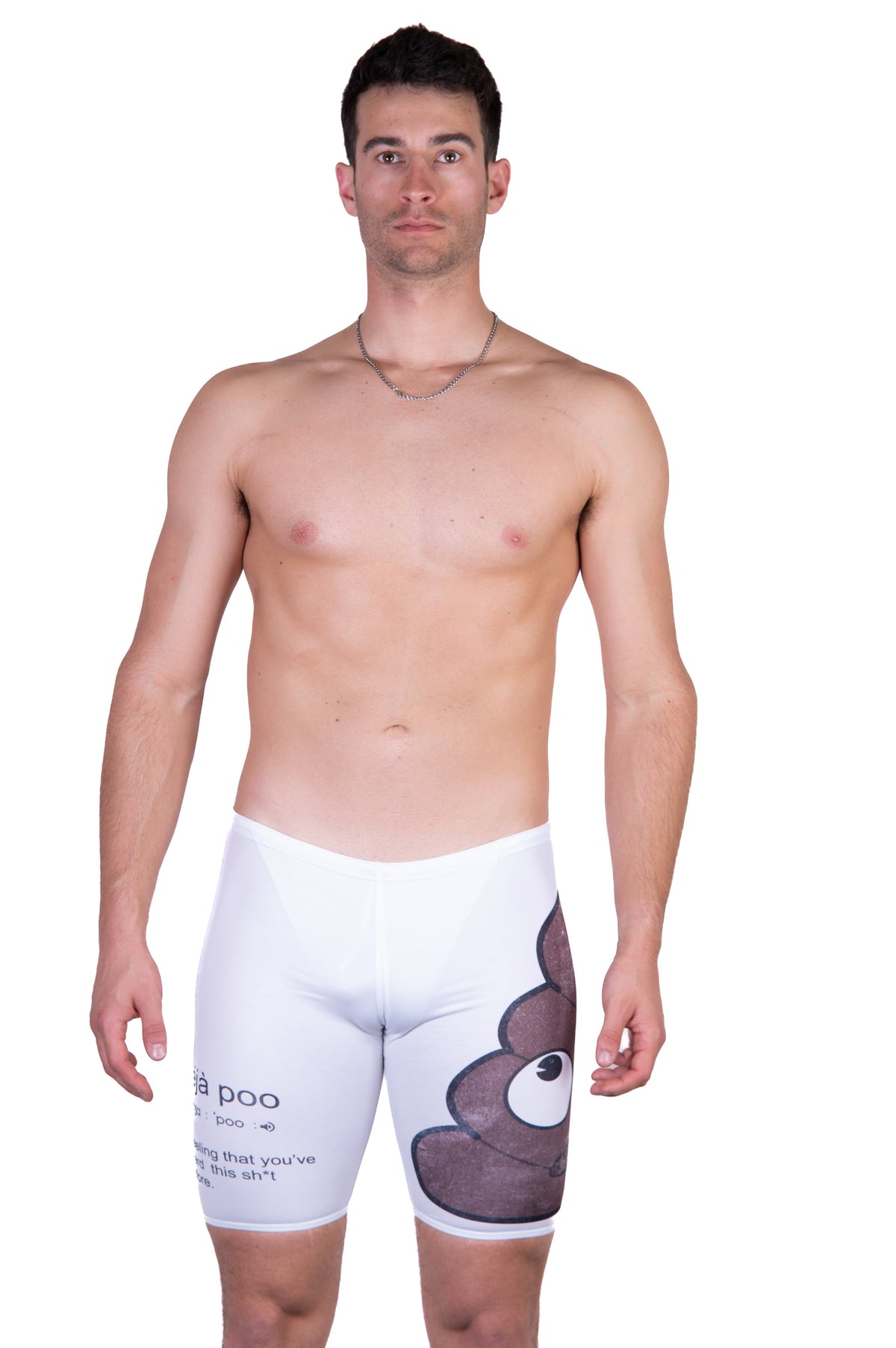 OTSO Jammer-Badehose - Emoji Deja Poo – Produktansicht 4