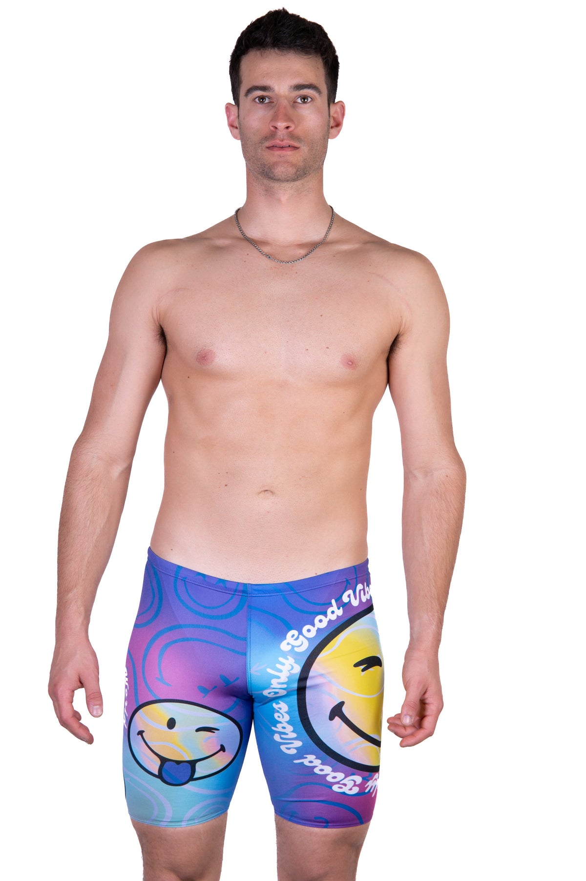 OTSO Jammer-Badehose - S.W.Smiley World Vibes – Produktansicht 4