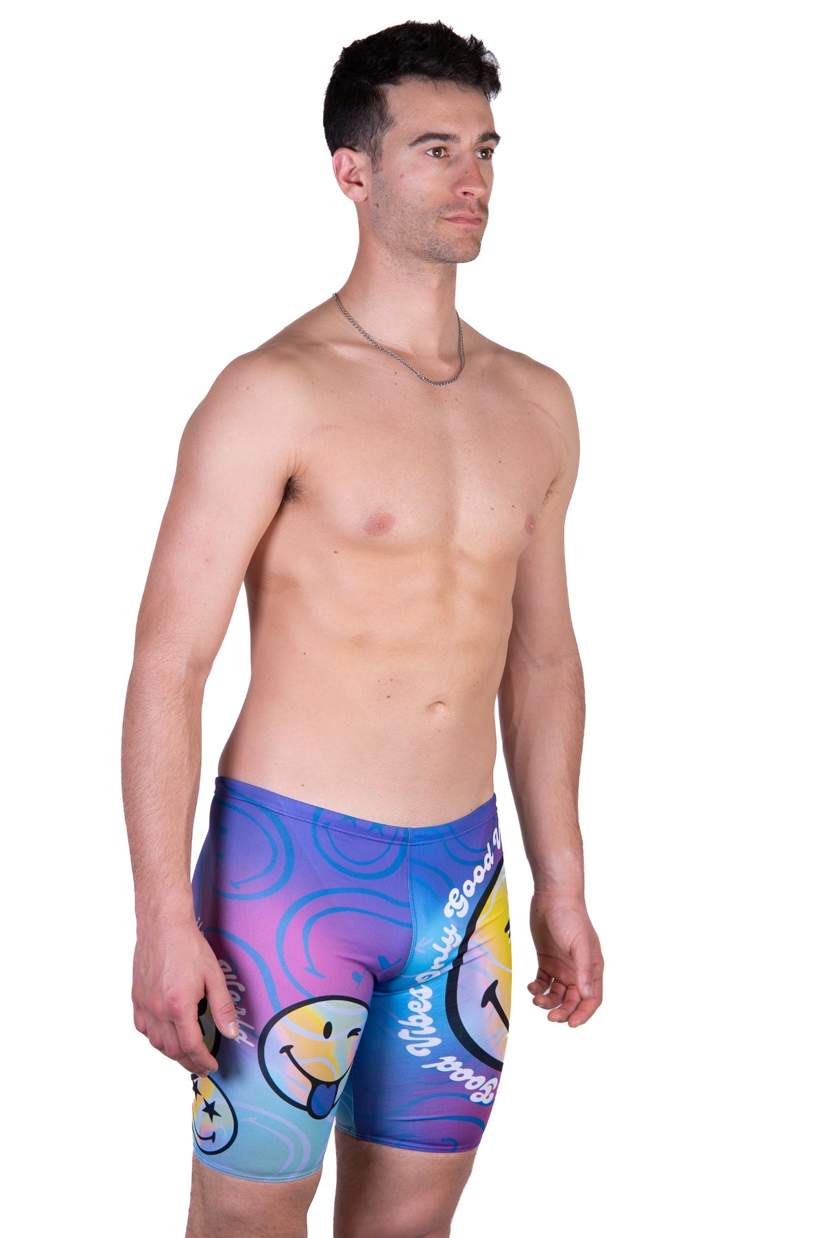 OTSO Jammer-Badehose - S.W.Smiley World Vibes – Produktansicht 5
