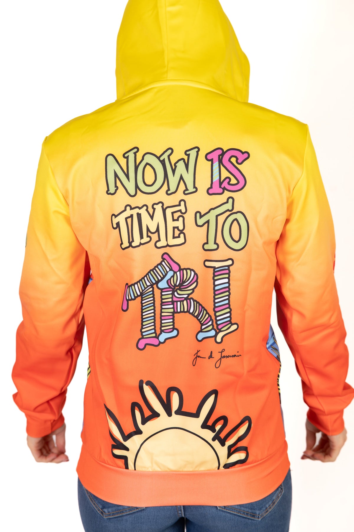 OTSO Hoodie - Time to tri Man Bike – Produktansicht 18