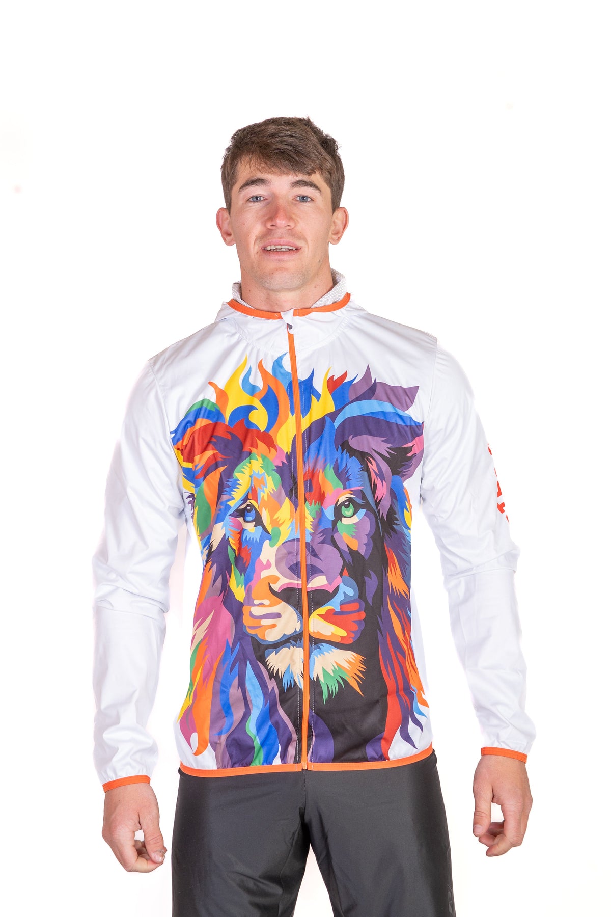 OTSO Unisex Laufjacke - Be a Lion – Produktansicht 4