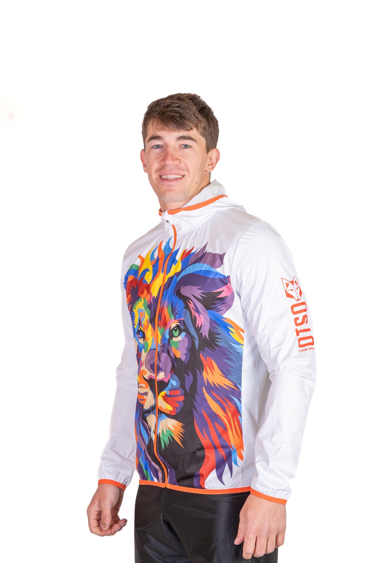 OTSO Unisex Laufjacke - Be a Lion – Produktansicht 5