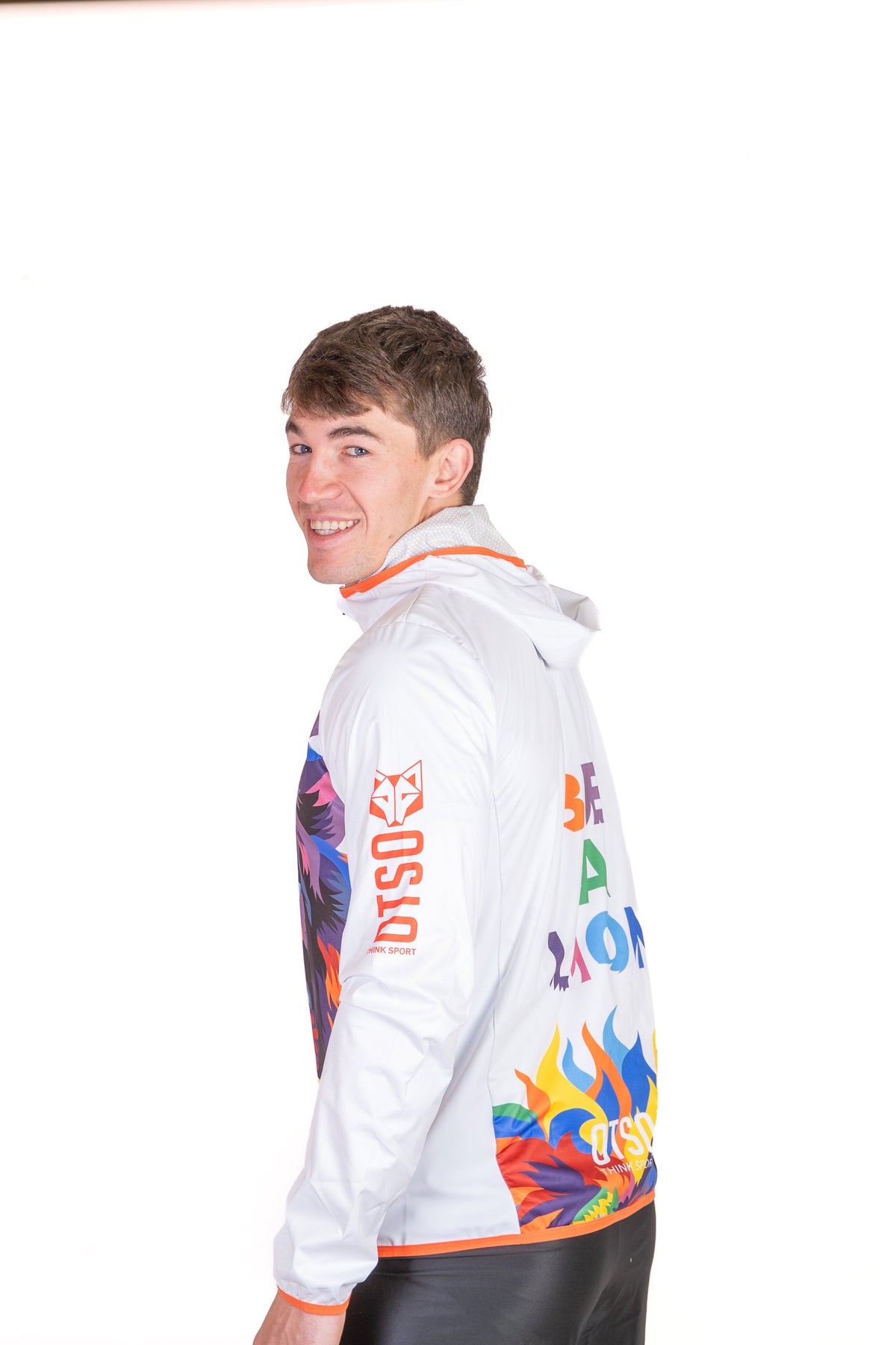 OTSO Unisex Laufjacke - Be a Lion – Produktansicht 7