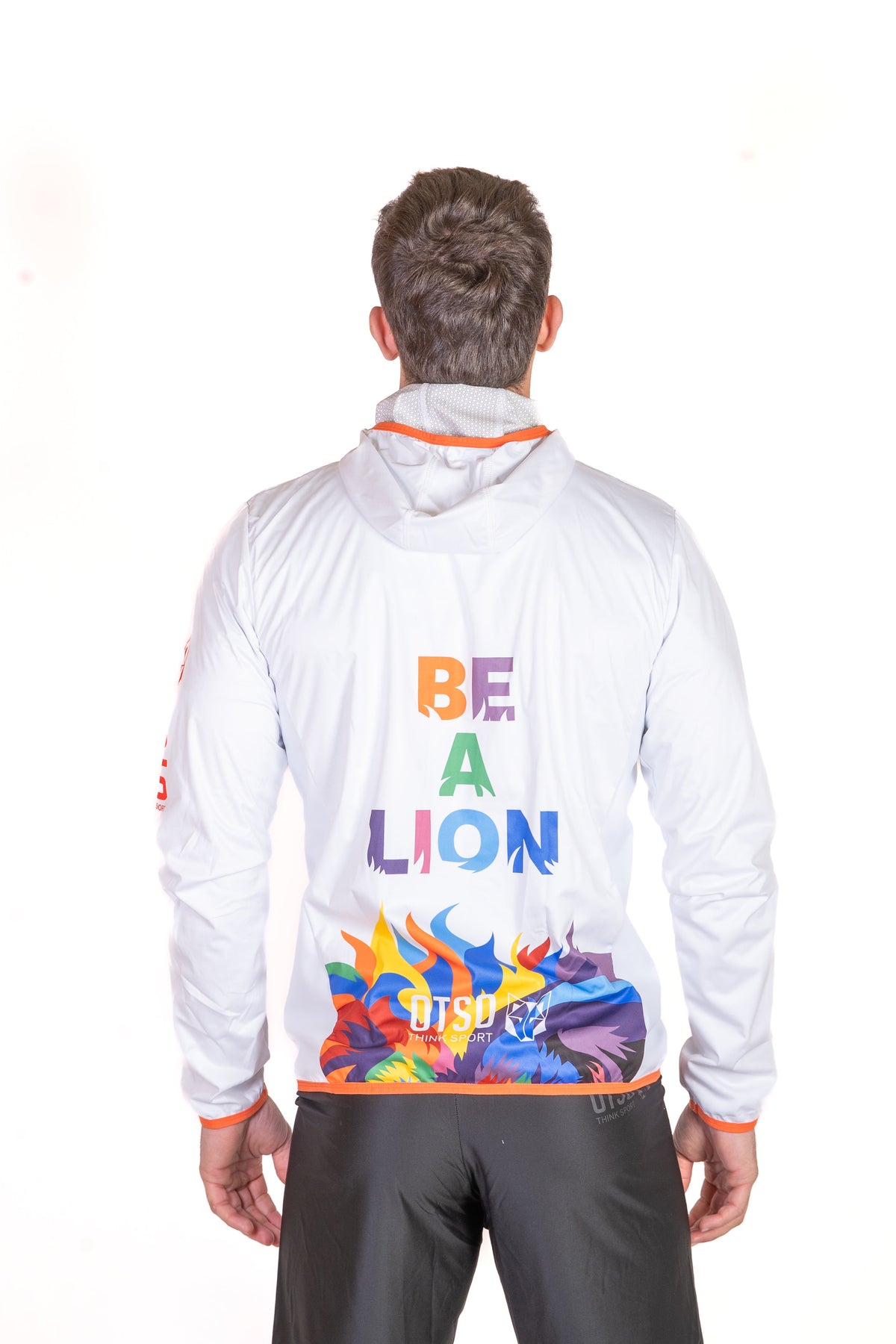 OTSO Unisex Laufjacke - Be a Lion – Produktansicht 8