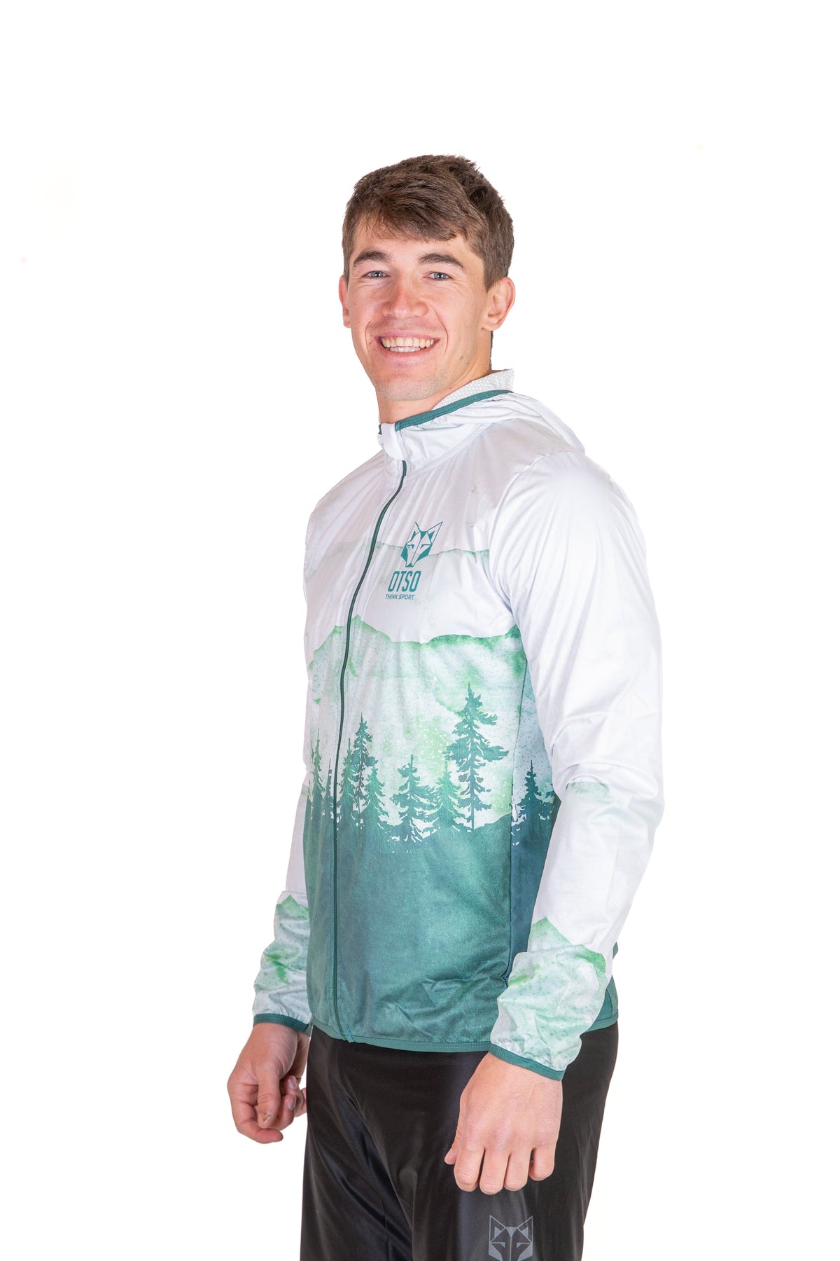 OTSO Unisex Laufjacke - Green Forest – Produktansicht 5