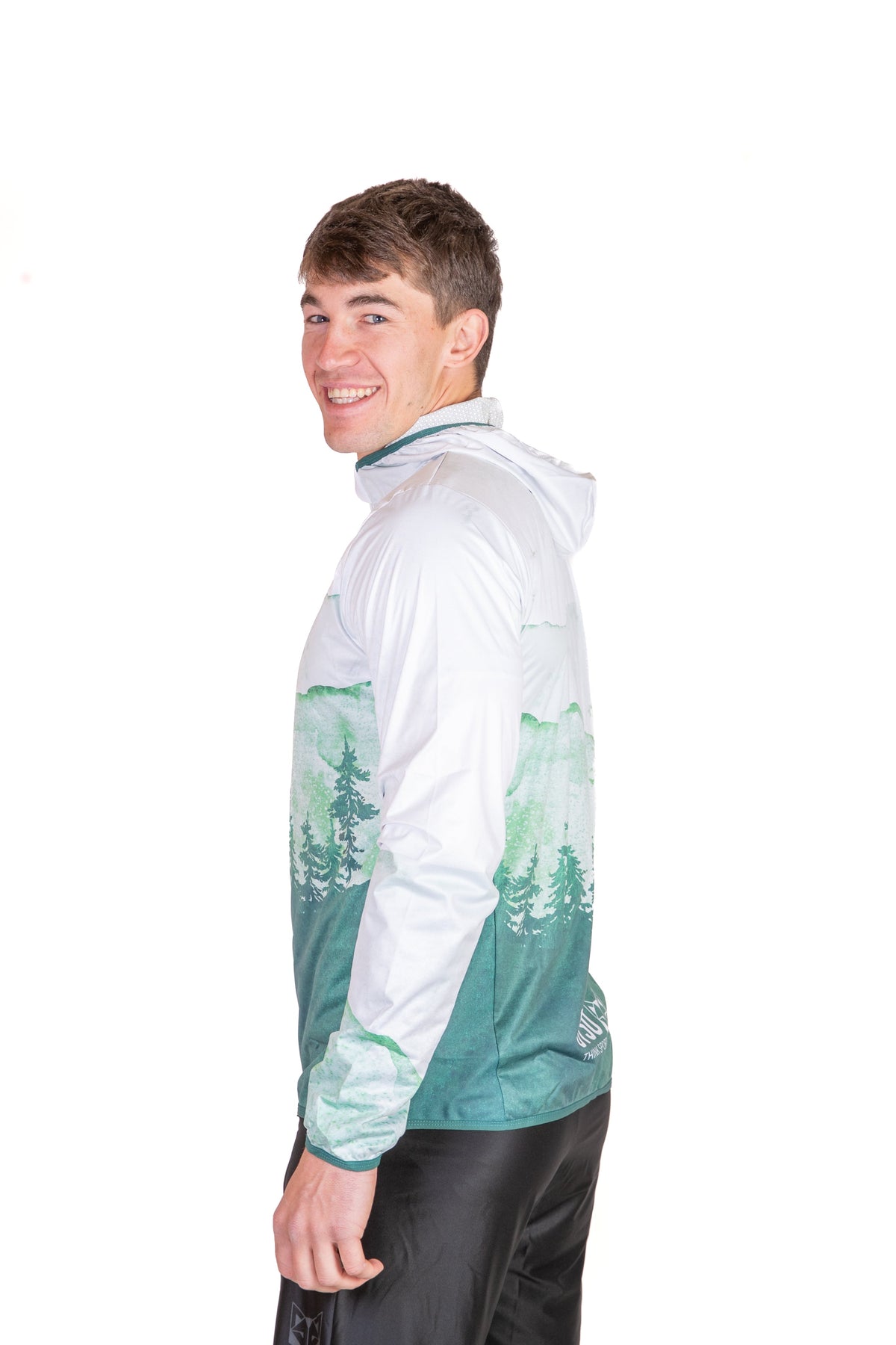 OTSO Unisex Laufjacke - Green Forest – Produktansicht 7