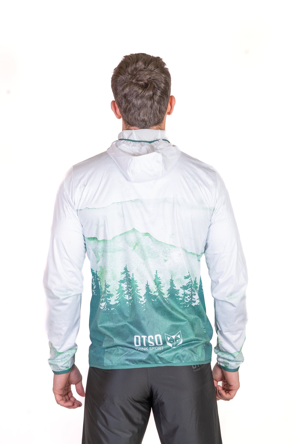OTSO Unisex Laufjacke - Green Forest – Produktansicht 8