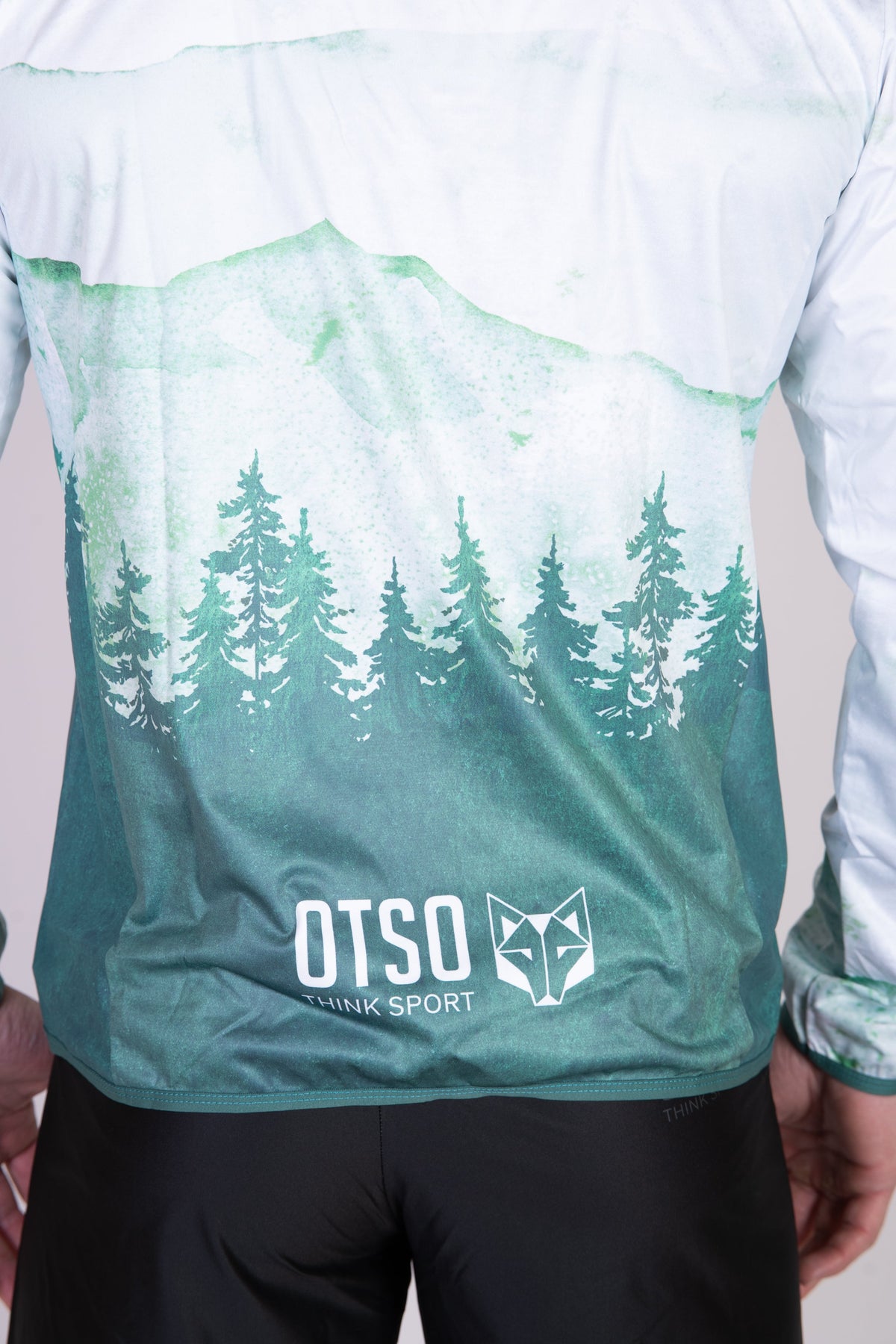 OTSO Unisex Laufjacke - Green Forest – Produktansicht 9