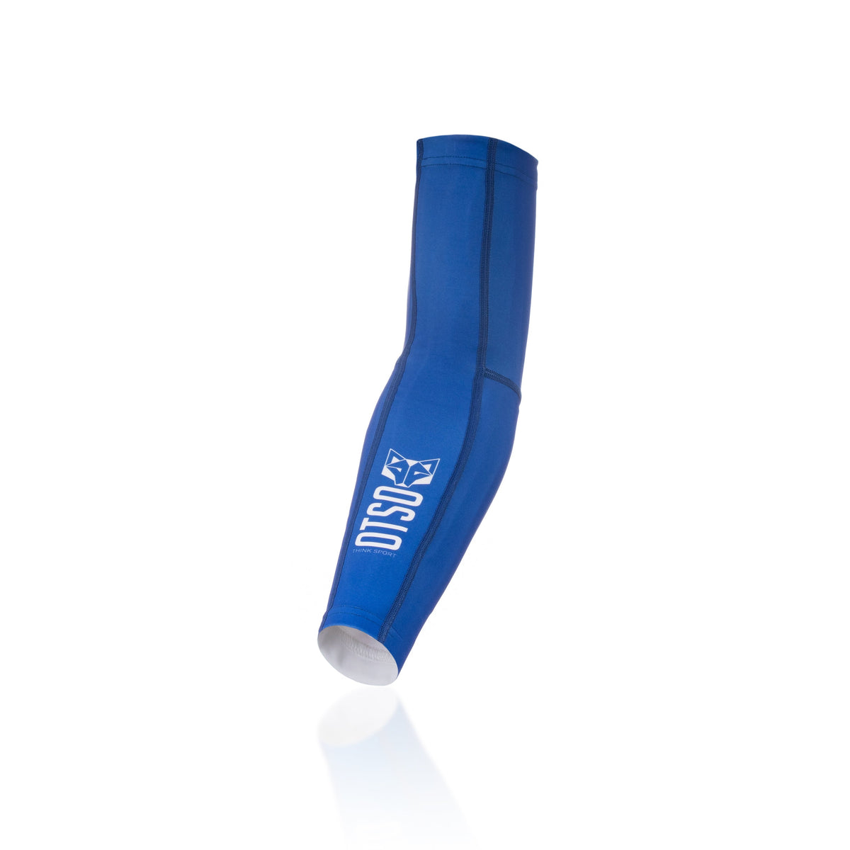 OTSO Ultraleichte Armsleeves - Electric Blue & White – Produktansicht 4
