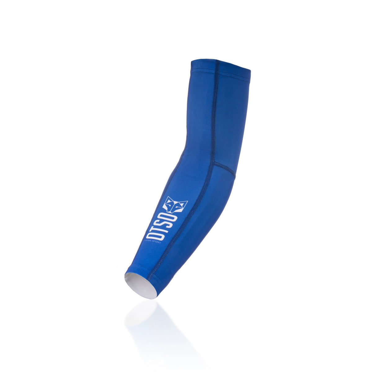OTSO Ultraleichte Armsleeves - Electric Blue & White – Produktansicht 5