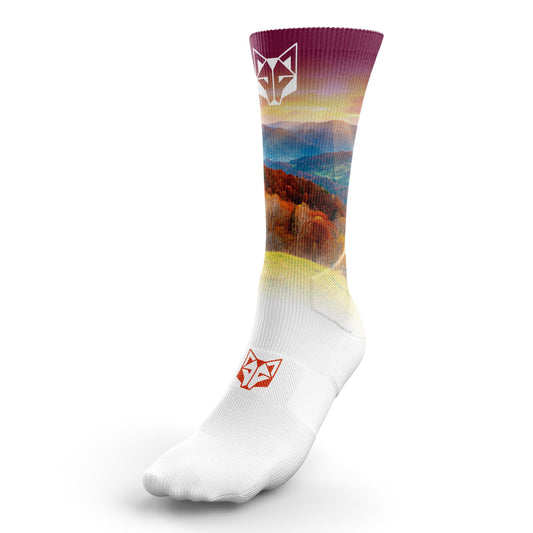 OTSO Sublimierte Sportsocken - Autumn – Produktansicht