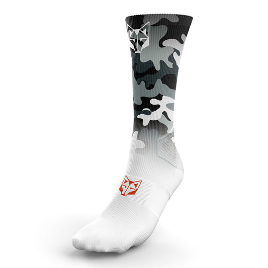 OTSO Sublimierte Sportsocken - Camo Gray – Produktansicht