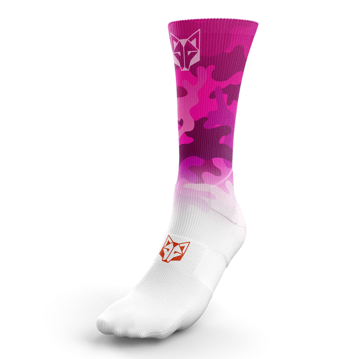 OTSO Sublimierte Sportsocken - Camo Pink – Produktansicht