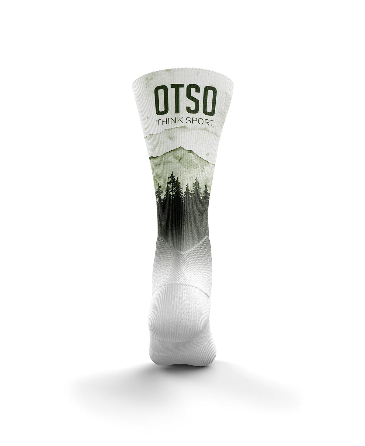 OTSO Sublimierte Sportsocken - Green Forest – Produktansicht 2