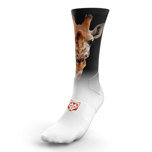 OTSO Sublimierte Sportsocken - Giraffe – Produktansicht