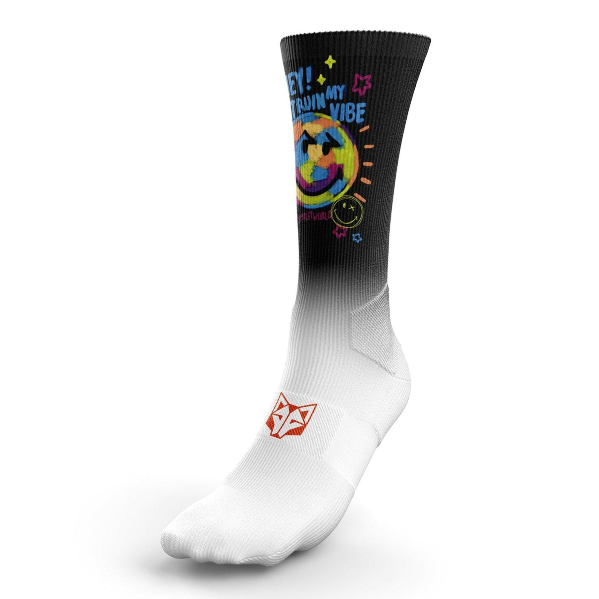 OTSO Sublimierte Sportsocken - S.W.Smiley Festival – Produktansicht