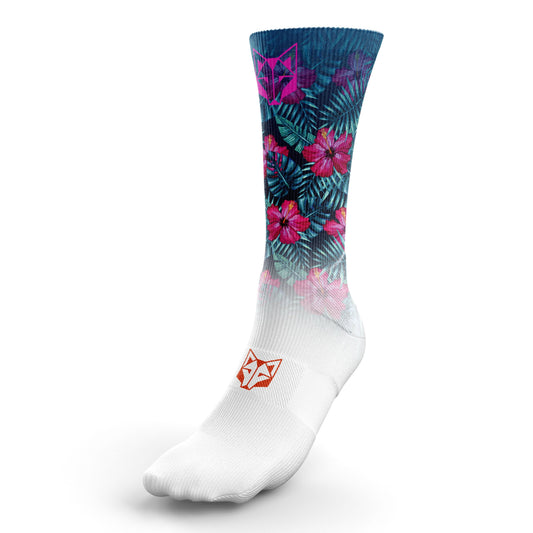 OTSO Sublimierte Sportsocken - Tropical Dark – Produktansicht