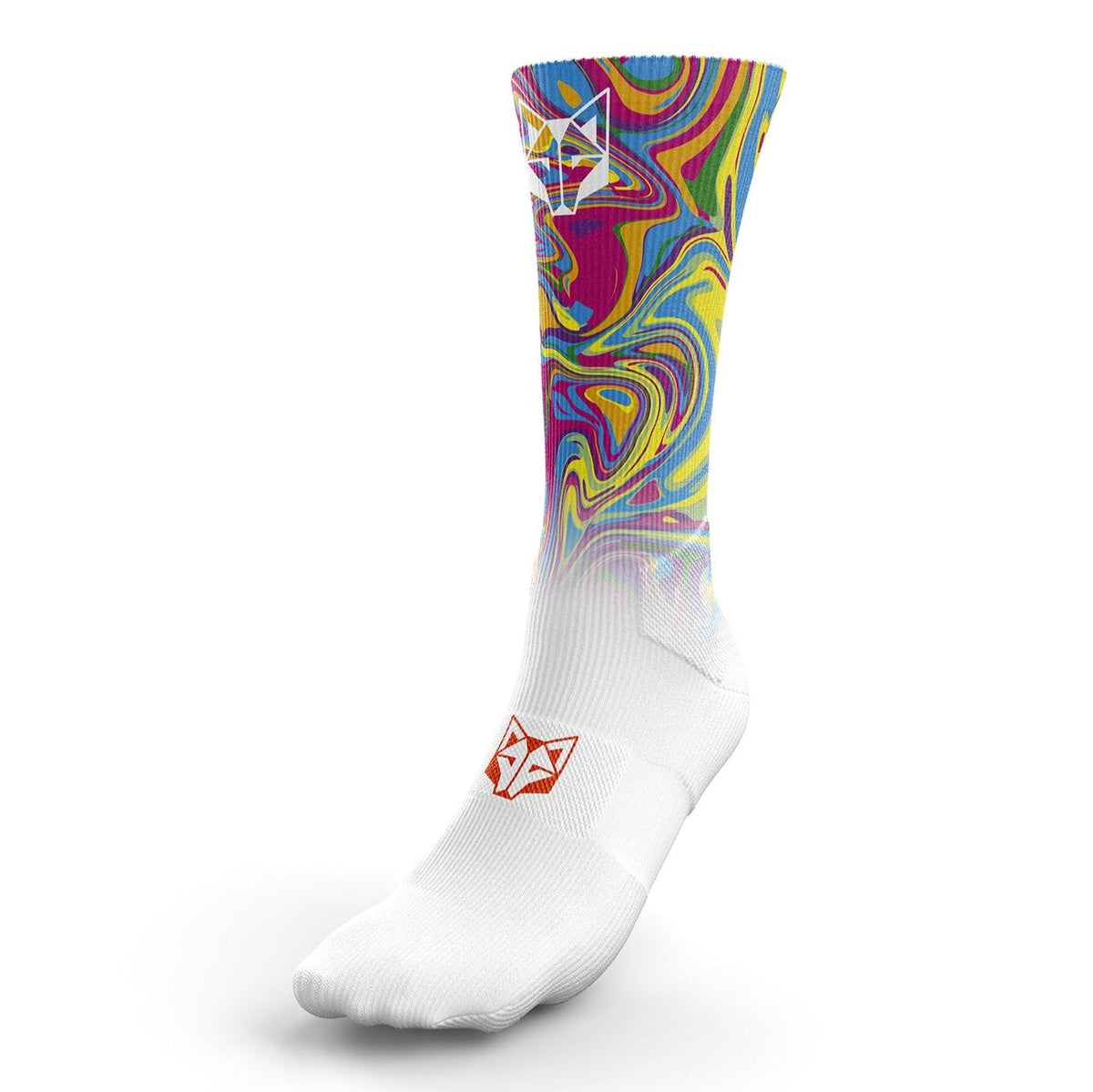 OTSO Sublimierte Sportsocken - Psychedelic – Produktansicht