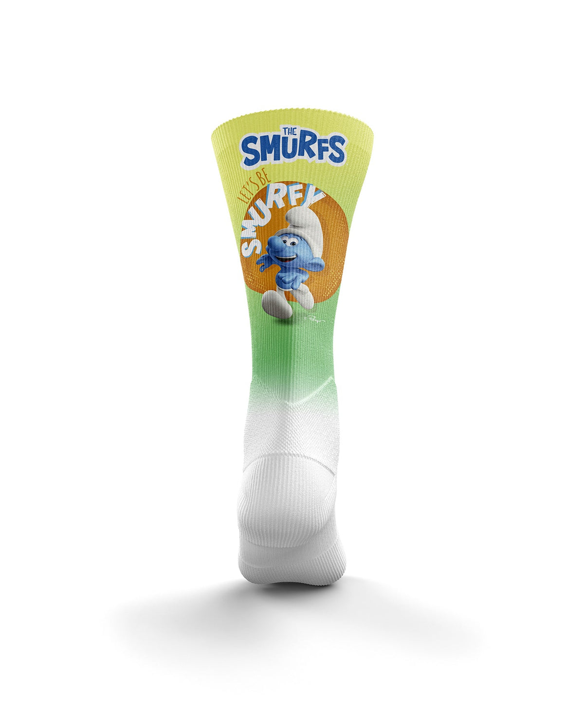 OTSO Sublimierte Sportsocken - Smurfs Running – Produktansicht 2