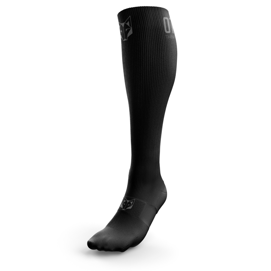 OTSO Recovery-Kompressionssocken - Full Black – Produktansicht