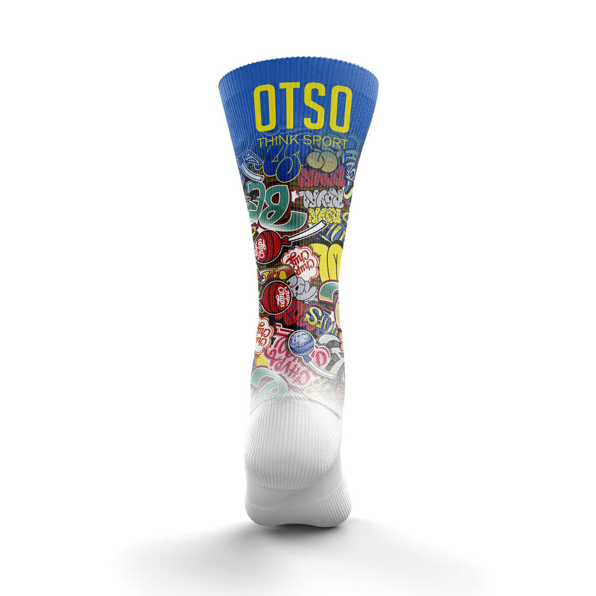 OTSO Sublimierte Sportsocken - Chupa Chups Graffiti – Produktansicht 2