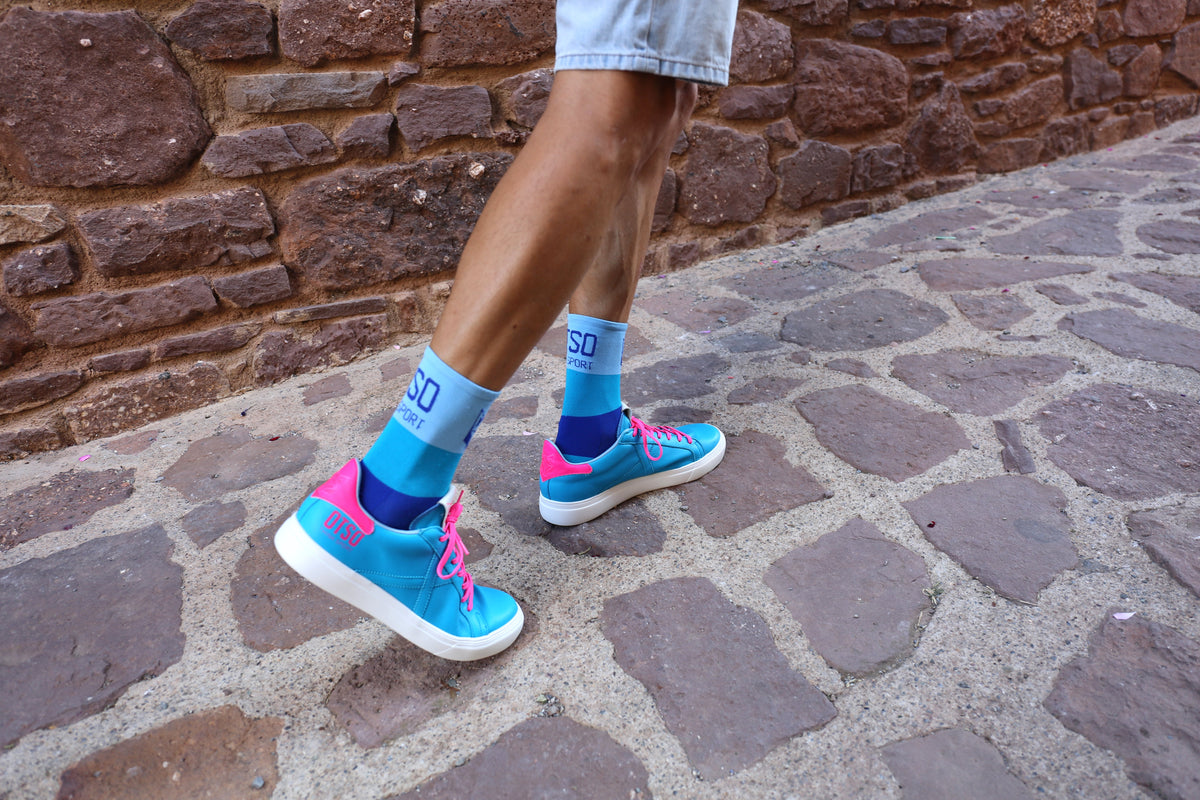 OTSO OTSO x Munich Sneaker Türkisblau - Damen – Produktansicht 5