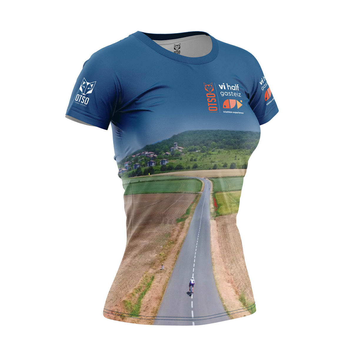 OTSO Damen Kurzarm-Funktionsshirt - OTSO VI Half Gasteiz – Produktansicht