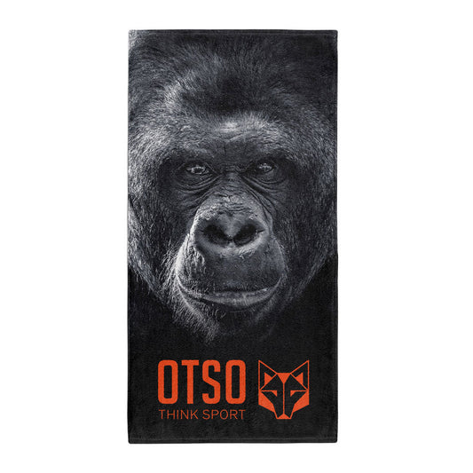 OTSO Mikrofaser-Sporthandtuch - Gorilla – Produktansicht