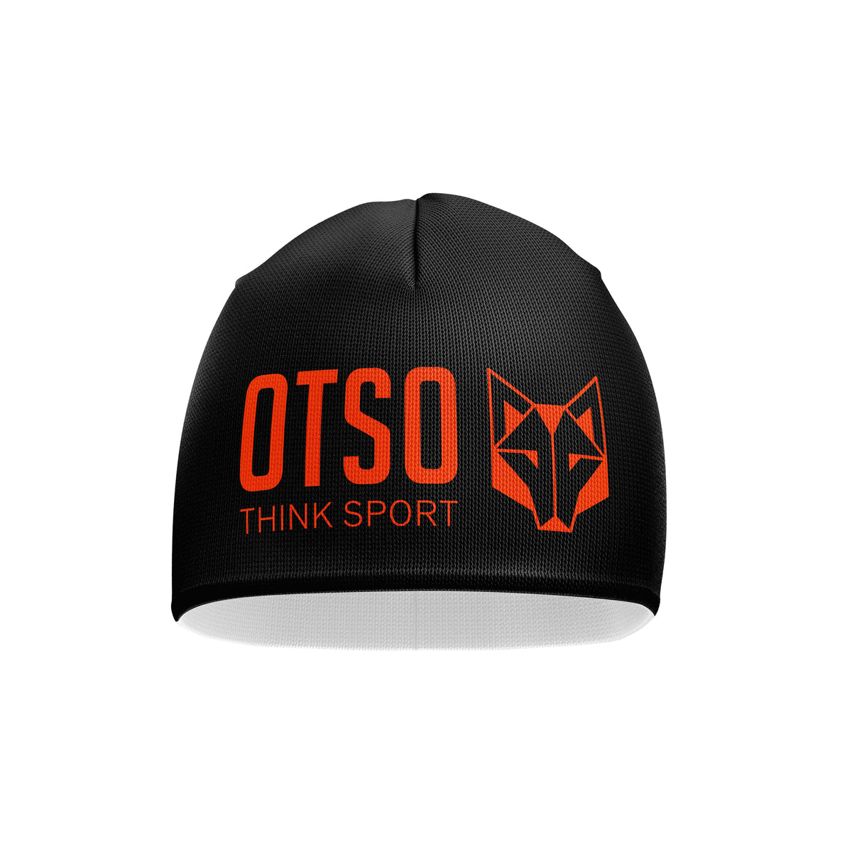 OTSO Sportmütze - Black & Fluo Orange – Produktansicht