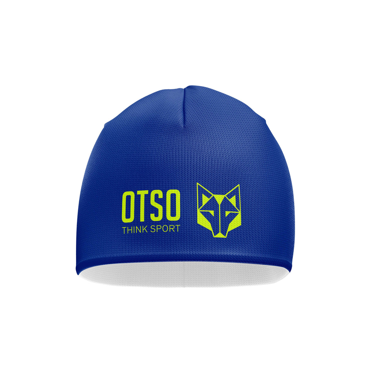 OTSO Sportmütze - Electric Blue & Fluo Yellow – Produktansicht 2