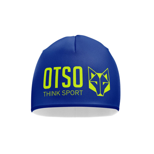 OTSO Sportmütze - Electric Blue & Fluo Yellow – Produktansicht