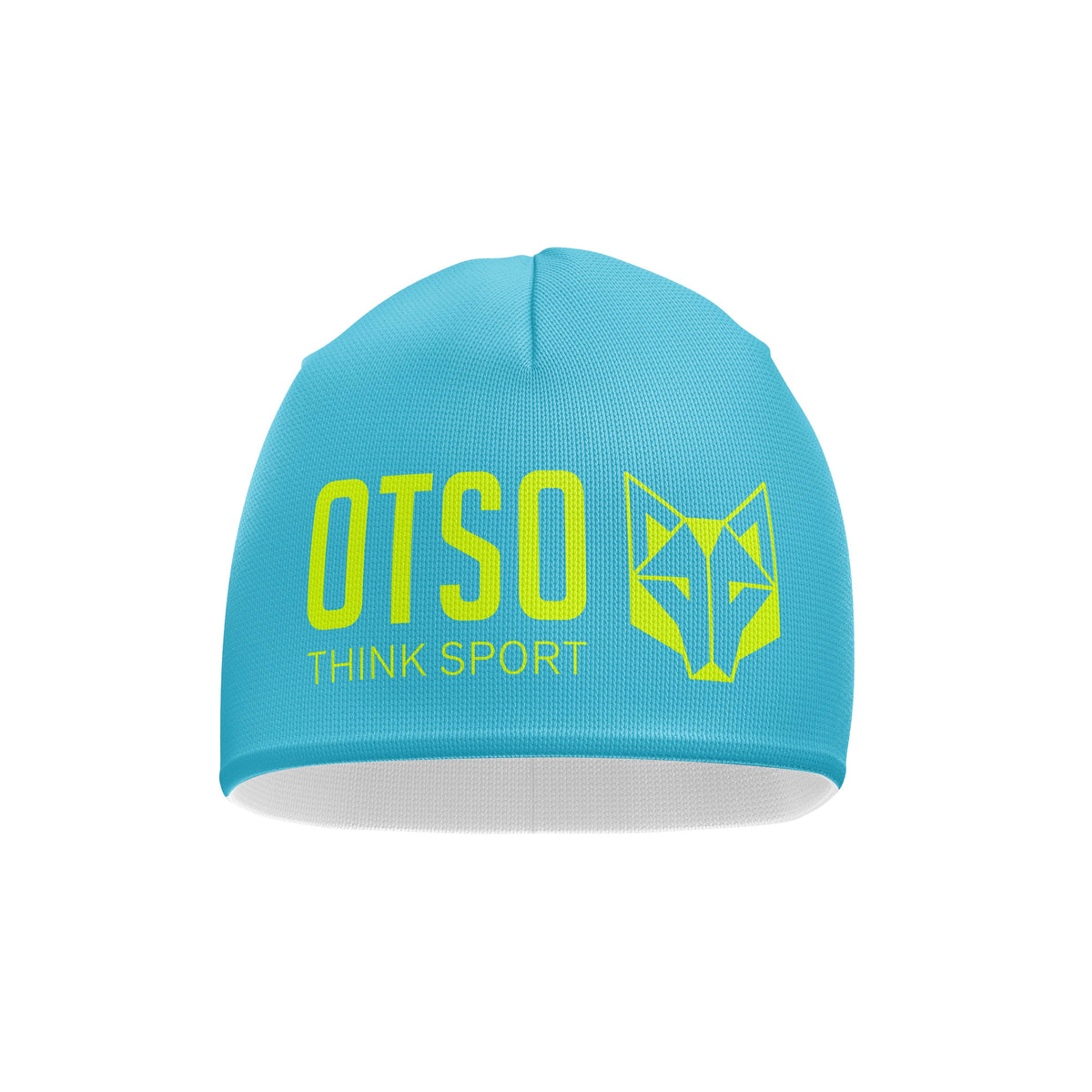 OTSO Sportmütze - Light Blue & Fluo Yellow – Produktansicht