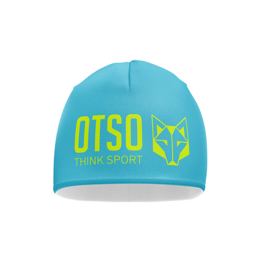 OTSO Sportmütze - Light Blue & Fluo Yellow – Produktansicht