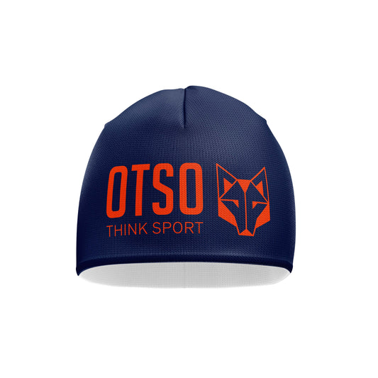 OTSO Sportmütze - Navy Blue & Fluo Orange – Produktansicht