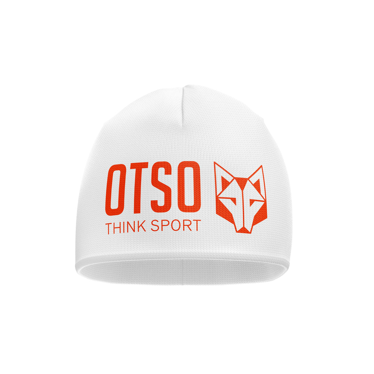 OTSO Sportmütze - White & Fluo Orange – Produktansicht