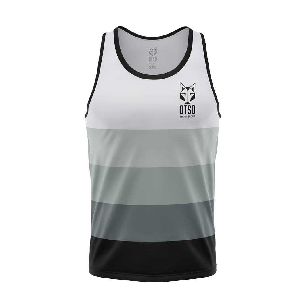 OTSO Herren Lauf-Singlet - Grey – Produktansicht
