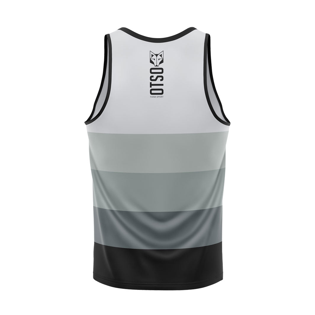 OTSO Herren Lauf-Singlet - Grey – Produktansicht 2
