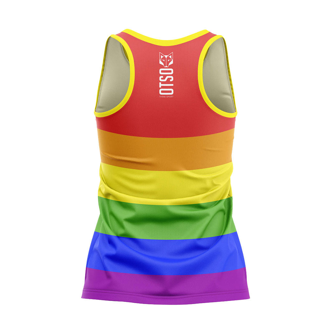 OTSO Damen Lauf-Singlet - Fight 4 Love – Produktansicht 2