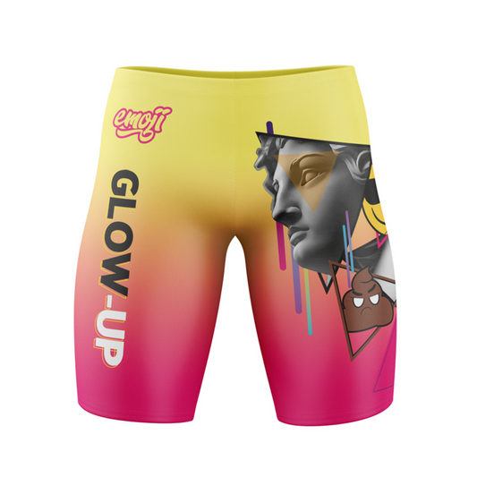 OTSO Jammer-Badehose - Emoji Glow-Up – Produktansicht