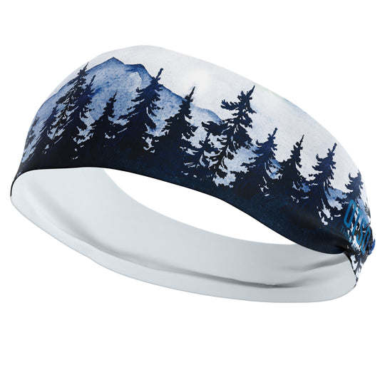 OTSO Sport-Stirnband - Blue Forest – Produktansicht