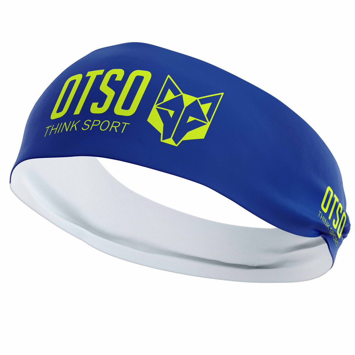 OTSO Sport-Stirnband - OTSO Sport Electric Blue / Fluo Yellow – Produktansicht