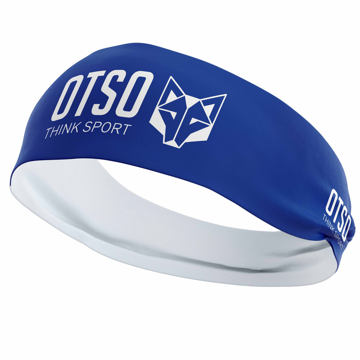 OTSO Sport-Stirnband - OTSO Sport Electric Blue / White – Produktansicht