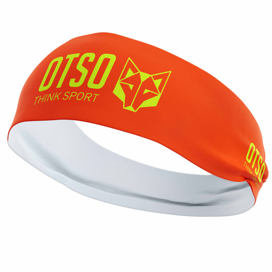 OTSO Sport-Stirnband - OTSO Sport Fluo Orange / Fluo Yellow – Produktansicht