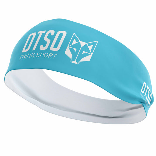 OTSO Sport-Stirnband - OTSO Sport Light Blue / White – Produktansicht