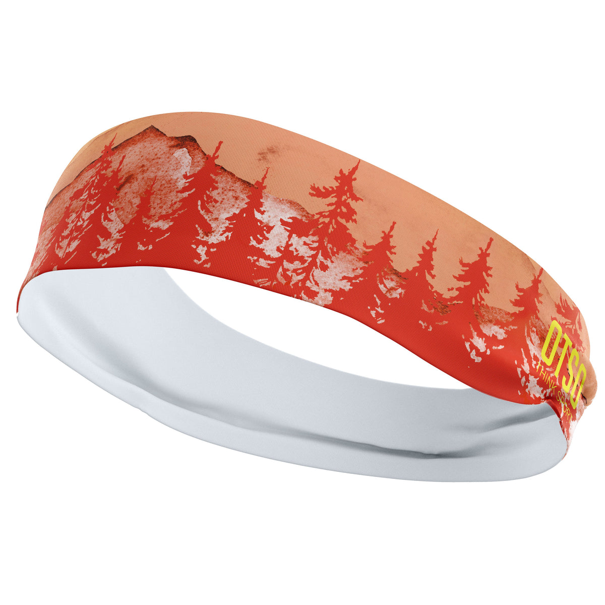 OTSO Sport-Stirnband - Orange Forest – Produktansicht 2