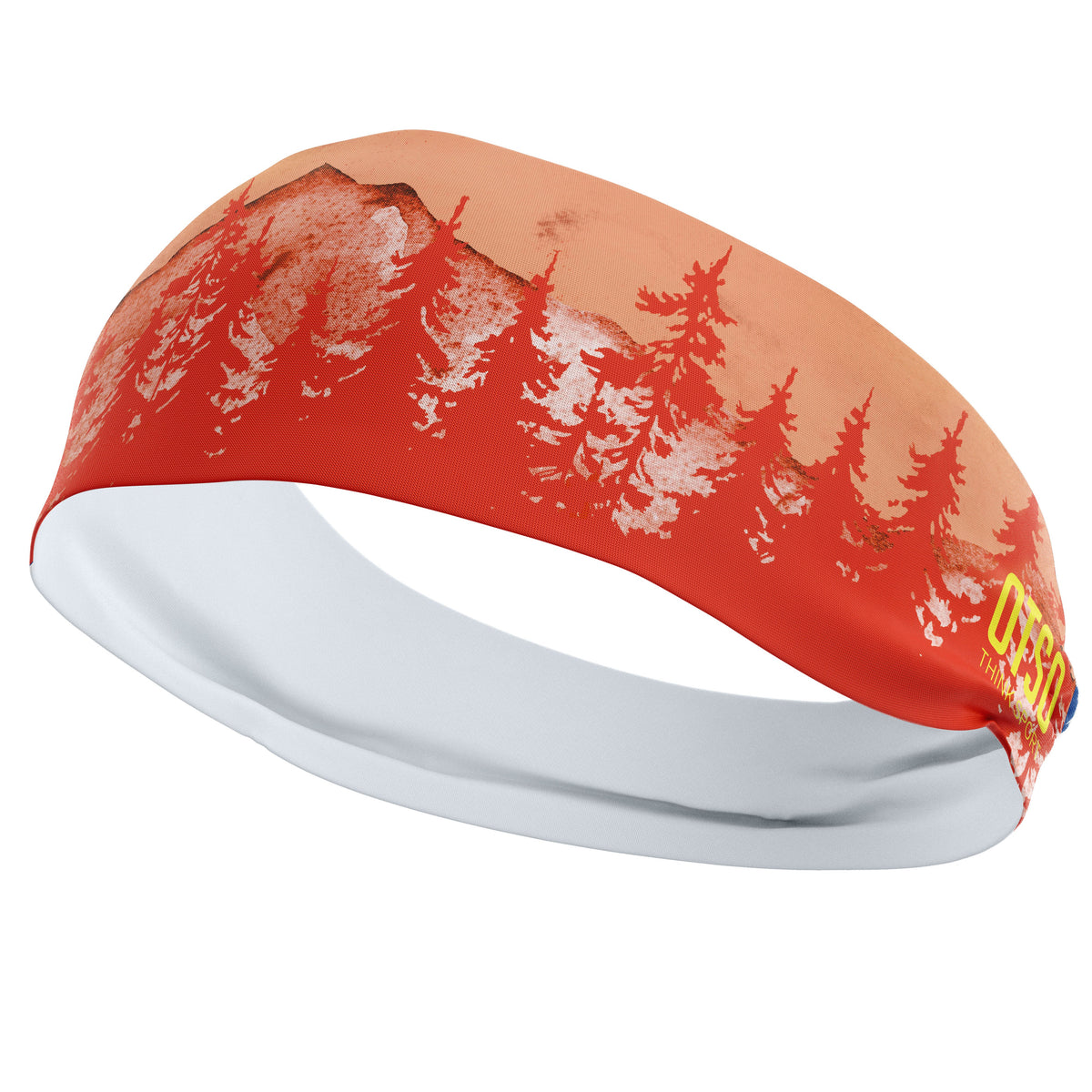 OTSO Sport-Stirnband - Orange Forest – Produktansicht